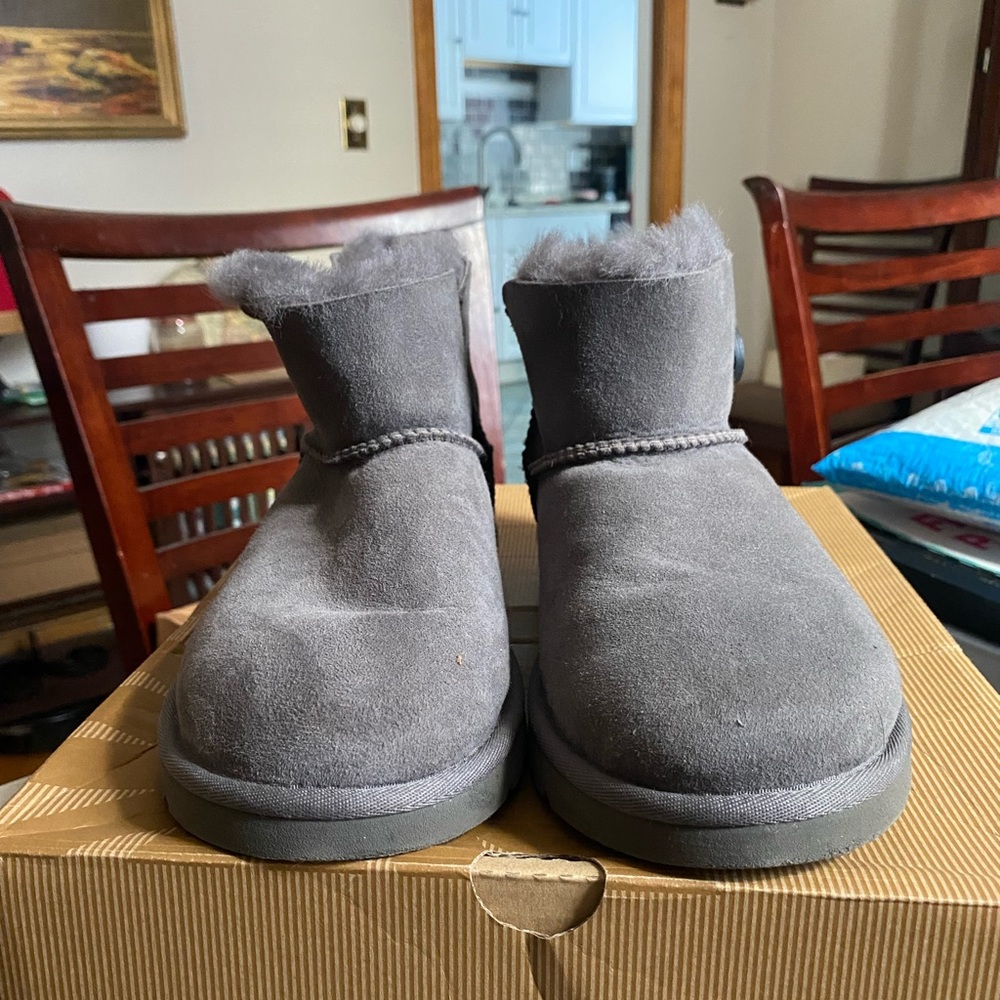 Mini Gray Uggs - Picture 2 of 5